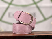 The Tailored Sportsman Quilted Leather Belt - NEW COLORS