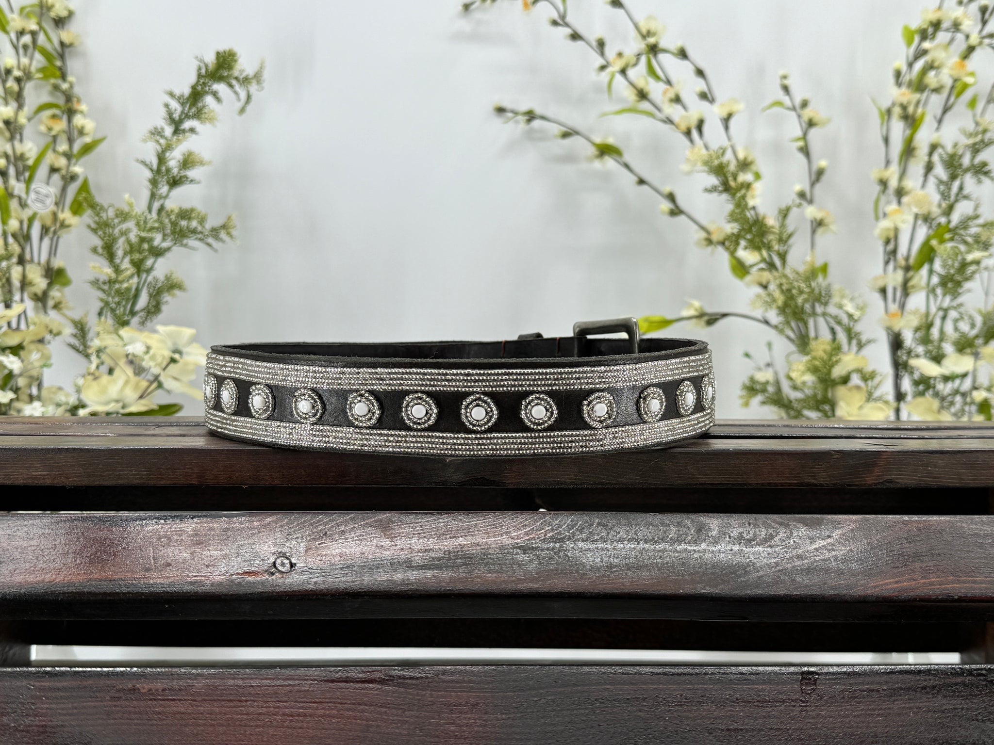 NWT Rock n Roll Global Girls Black Beaded Belt size 36 $215 IMG_9413_2048x.jpg?v=1708279154 main image 3
