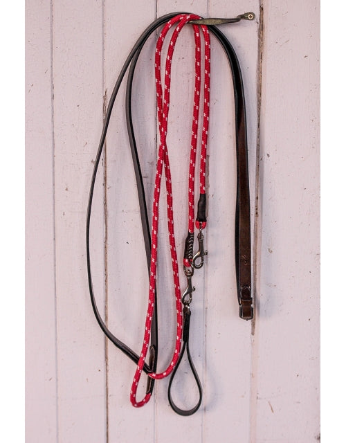 PENELOPE Rope & Leather Draw Reins