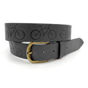 Lilo Leather Belts - Black Bike