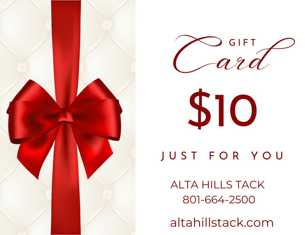 Alta Hills Tack Equine Boutique GIFT CARD