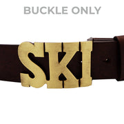 Lilo Leather Belts - Ski Buckle
