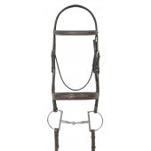 Ovation Elite Wide noseband bridle with reins