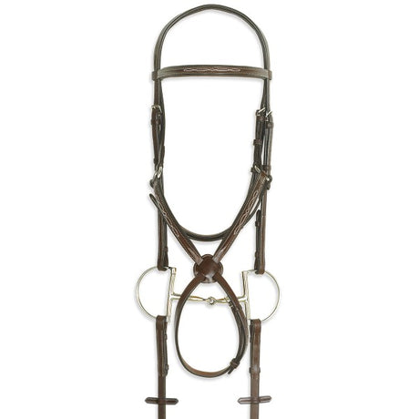 Pessoa Pro Figure 8 bridle, with rubber reins