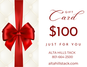 Alta Hills Tack Equine Boutique GIFT CARD