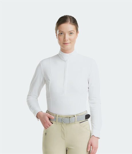 Horse Pilot Monica Long Sleeve Show Shirt