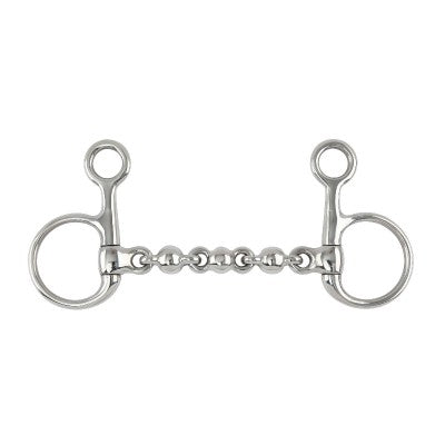 Shires Equestrian Hanging Cheek Waterford Mouth Bradoon
